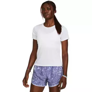 Футболка с короткими рукавами для женщин Under Armour UA Launch, белый
