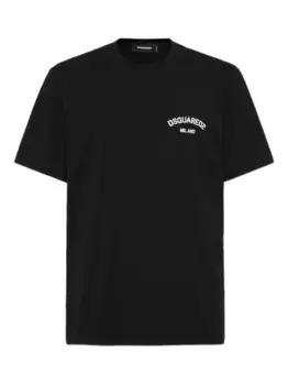 Футболка с короткими рукавами DSQUARED2, черный