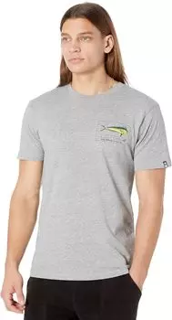 Футболка с короткими рукавами El Dorado Salty Crew, цвет Athletic Heather