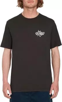 Футболка с короткими рукавами Entertainment LP Volcom, цвет Rinsed Black