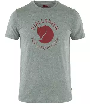 Футболка с короткими рукавами Fjallraven Fox, серый