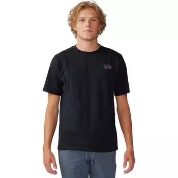 Футболка с короткими рукавами forest trip Mountain Hardwear, черный