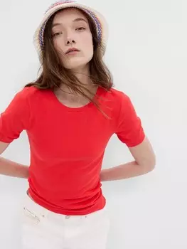 Футболка с короткими рукавами Gap, красный