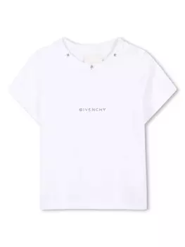 Футболка с короткими рукавами Givenchy Kids, белый