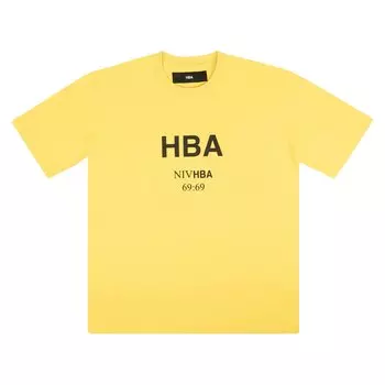 Футболка с короткими рукавами Hood By Air NIV Желтая