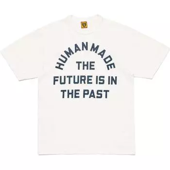 Футболка с короткими рукавами и цветочным узором из нейлона унисекс HUMAN MADE, черный