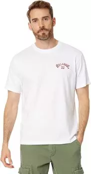 Футболка с короткими рукавами и графическим рисунком Arch Fill Billabong, белый