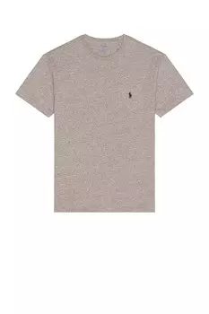 Футболка с короткими рукавами и карманами Polo Ralph Lauren, цвет Dark Vintage Heather