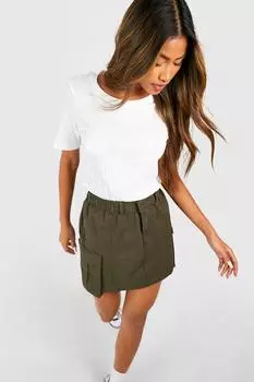 Футболка с короткими рукавами и круглым вырезом Boohoo, белый
