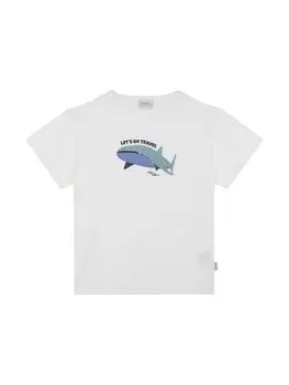 Футболка с короткими рукавами и круглым вырезом для мальчиков ANTEBIES, синий