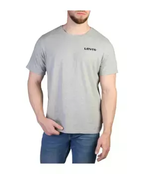 Футболка с короткими рукавами и круглым вырезом Levi'S, серый