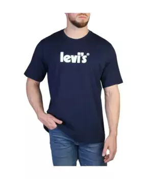 Футболка с короткими рукавами и круглым вырезом Levi'S, синий