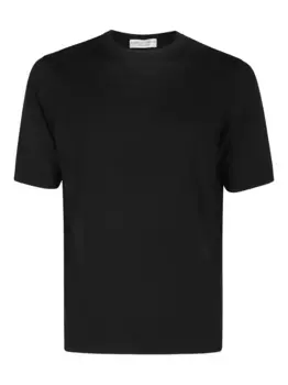 Футболка с короткими рукавами и круглым вырезом Filippo De Laurentiis, черный