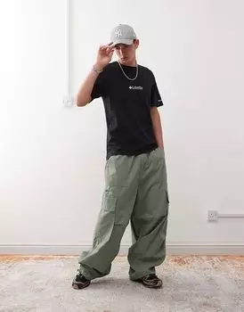 Футболка с короткими рукавами и логотипом Columbia CSC черного цвета