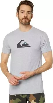 Футболка с короткими рукавами и логотипом Comp Quiksilver, цвет Copper Tan