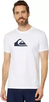 Футболка с короткими рукавами и логотипом Comp Quiksilver, цвет White 2