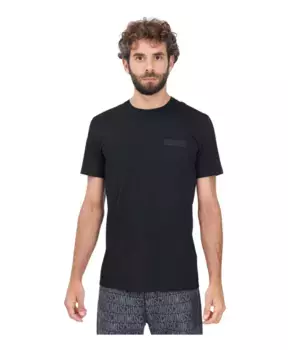 Футболка с короткими рукавами и логотипом Moschino, черный