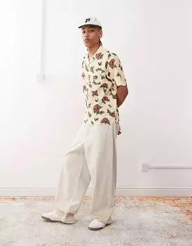 Футболка с короткими рукавами и логотипом Santa Cruz Roses, многоцветная