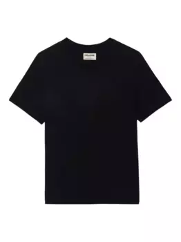 Футболка с короткими рукавами и логотипом Zadig&Voltaire, черный