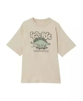 Футболка с короткими рукавами и принтом Big Boys Jono COTTON ON, белый