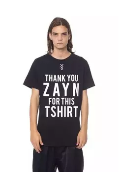 Футболка с короткими рукавами и принтом Nicolo Tonetto, черный