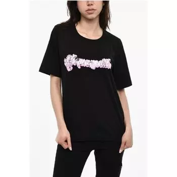 Футболка с короткими рукавами и принтом в винтажном стиле Dsquared2, Black