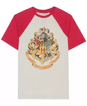 Футболка с короткими рукавами и рисунком Big Boys Harry Potter, белый