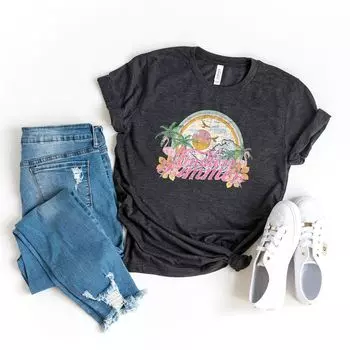 Футболка с короткими рукавами и рисунком Endless Summer Simply Sage Market