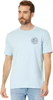 Футболка с короткими рукавами и рисунком Rotor Billabong, цвет Coastal Blue