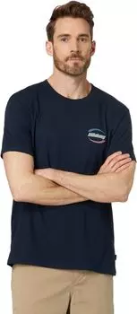 Футболка с короткими рукавами и стенками Billabong, темно-синий