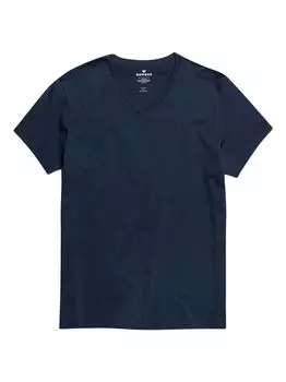 Футболка с короткими рукавами и V-образным вырезом Bombas, нави