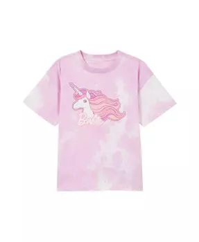 Футболка с короткими рукавами и заниженными плечами для больших девочек COTTON ON, мультиколор