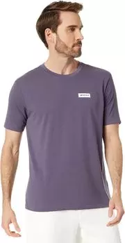 Футболка с короткими рукавами Icon RVCA, цвет Gray Purple
