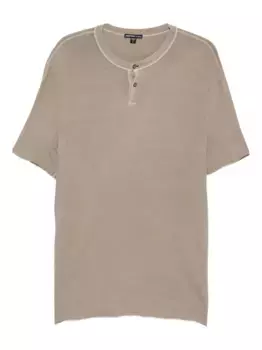 Футболка с короткими рукавами James Perse, нейтральный