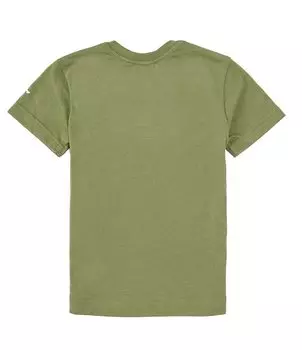 Футболка с короткими рукавами Jordan Little Boys 2T-7 Air Diamond, зеленый
