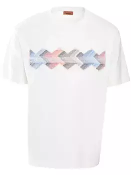 Футболка с короткими рукавами Missoni, белый