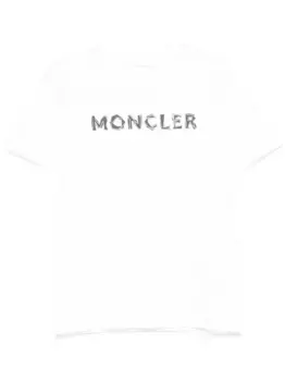 Футболка с короткими рукавами MONCLER, белый