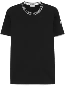 Футболка с короткими рукавами MONCLER, синий