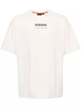 Футболка с короткими рукавами Napapijri, нейтральный цвет