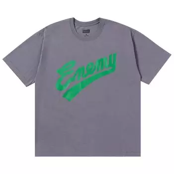 Футболка с короткими рукавами Neighborhood x Public Enemy, цвет Серый