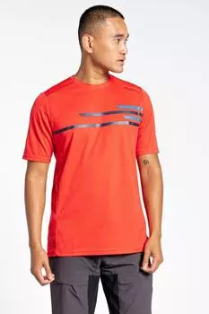 Футболка с короткими рукавами NosiLife Pro Active из переработанных материалов Craghoppers, красный