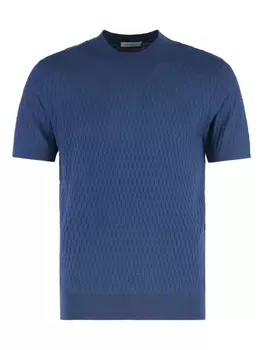 Футболка с короткими рукавами Paolo Pecora, синий