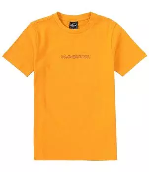 Футболка с короткими рукавами Quiksilver Big Boys 8–20, желтый