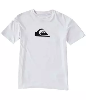 Футболка с короткими рукавами Quiksilver Big Boys 8–20, белый