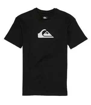 Футболка с короткими рукавами Quiksilver Big Boys 8–20, черный