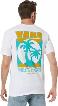 Футболка с короткими рукавами Records Vans, белый