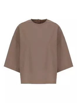 Футболка с короткими рукавами Rick Owens Tommy, нейтральный