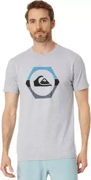 Футболка с короткими рукавами Shapeshifter Quiksilver, цвет Athletic Heather
