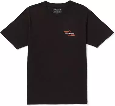 Футболка с короткими рукавами Stone Tanker Volcom, черный