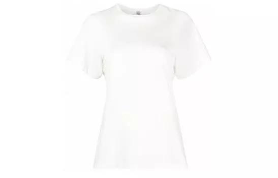 Футболка с короткими рукавами TOTEME, белый